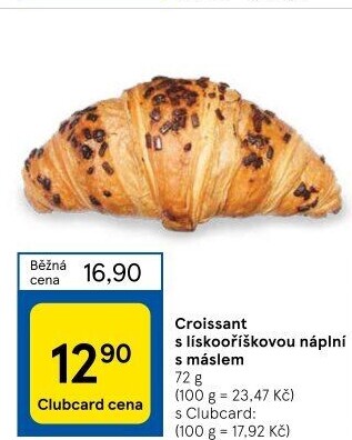 Croissant s náplní