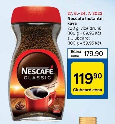 Instantní káva Nescafé Classic