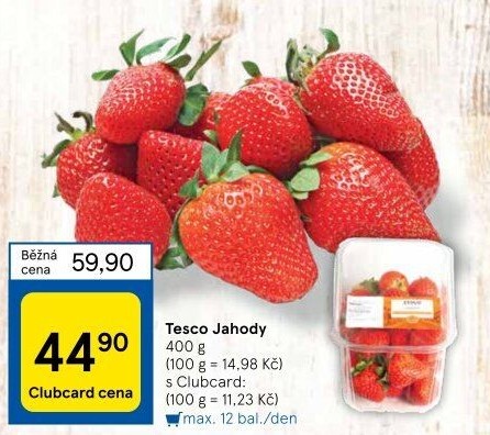 Jahody Tesco
