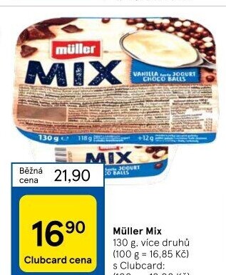 Jogurt Müller Mix