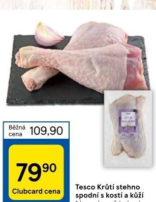 Krůtí stehna Tesco