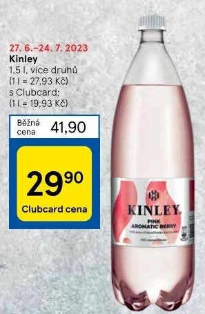 Limonáda Tonic Kinley