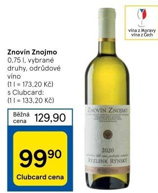 Vína Znovín Znojmo