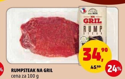 Hovězí steak Rump Na gril Penny