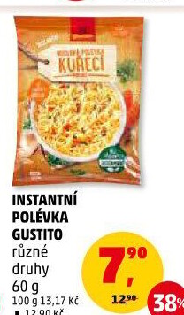 Instantní polévka Gustito