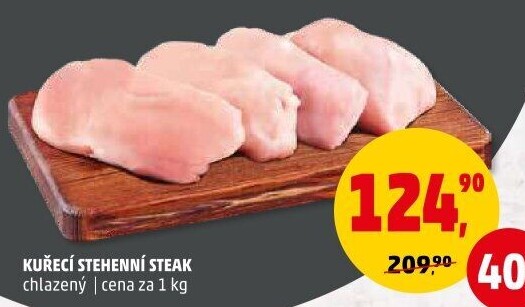 Kuřecí stehenní steak