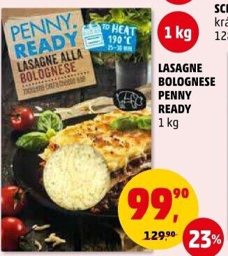 Lasagne alla Bolognese Penny Ready