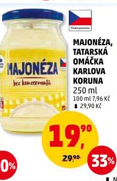 Majonéza Karlova Koruna