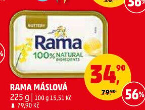 Margarín máslová příchuť Rama