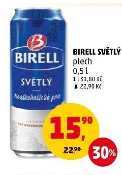 Nealkoholické pivo Birell