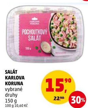 Saláty Karlova Koruna