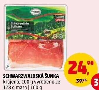 Šunka schwarzwaldská Wein