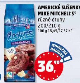 Sušenky americké Mike Mitchell'