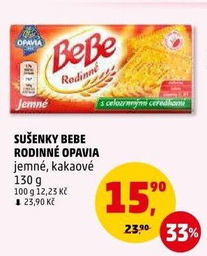 Sušenky Rodinné BeBe Opavia