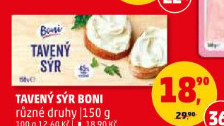 Sýr tavený Boni
