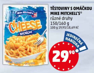 Těstoviny s omáčkou Mike Mitchell'