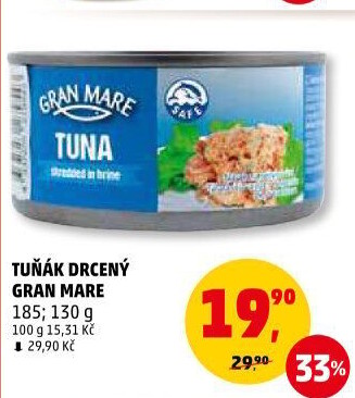 Tuňák drcený Gran Mare