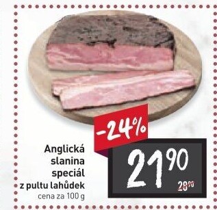 Anglická slanina speciál