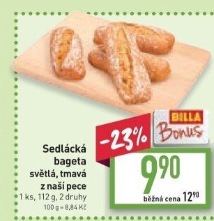 Bageta sedlácká