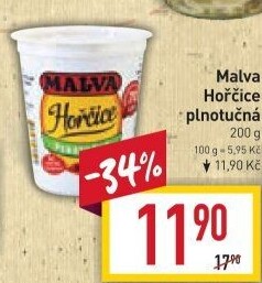 Hořčice plnotučná Malva