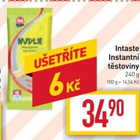 Nudle bezvaječné instantní Taste