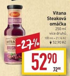 Omáčka steaková Vitana