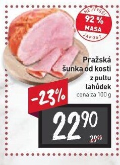 Šunka pražská od kosti