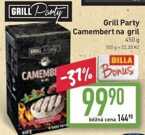 Sýr Camembert na gril Grill Party