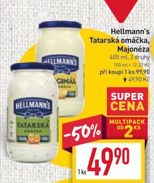 Tatarská omáčka Hellmann'