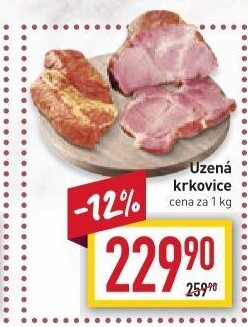 Uzená krkovice