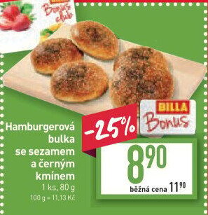 Bulka na hamburger