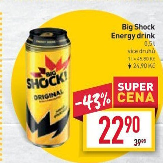 Energetický nápoj Big Shock