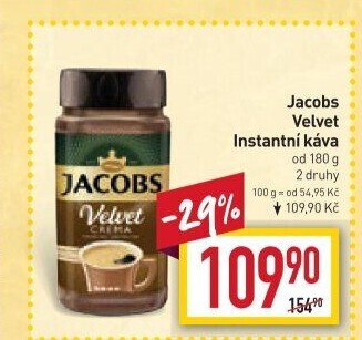 Instantní káva Jacobs Velvet