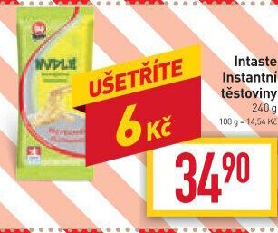 Nudle bezvaječné instantní Taste