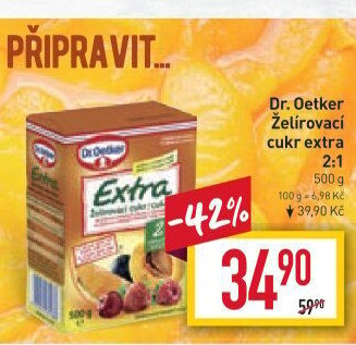 Želírovací cukr Extra Dr. Oetker