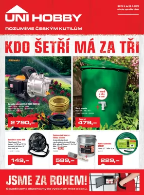 akční leták UNI HOBBY 29.6.2023-30.7.2023