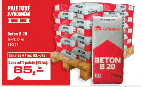 Beton B20 Uni Hobby