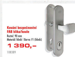 Bezpečnostní kování