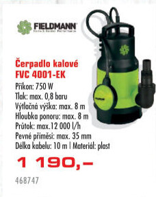 Čerpadlo Fieldmann FVC 4001-EK