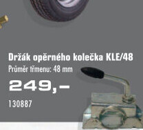 Držák opěrného kolečka Agados