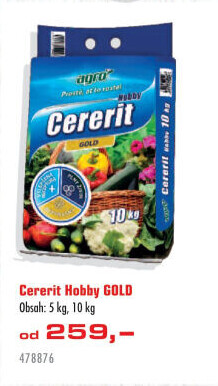 Hnojivo Cererit Hobby Gold Agro