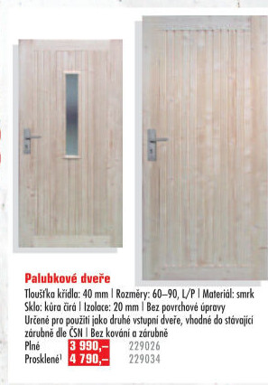 Interiérové dveře