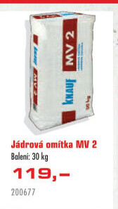 Jádrová omítka Knauf