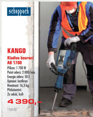 Kladivo bourací AB 1700 Scheppach