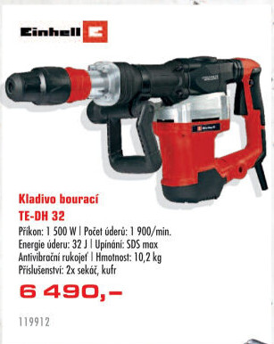 Kladivo bourací TE-DH 32 Einhell Expert