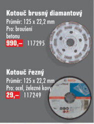 Kotouč brusný diamantový Bosch