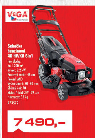 Motorová sekačka 6in1 VeGA 46 HWXV