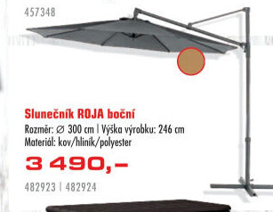 Slunečník závěsný Rojaplast