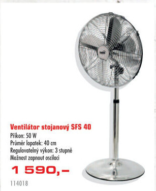 Stojanový ventilátor SFS 41 Home