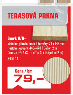 Terasové prkno